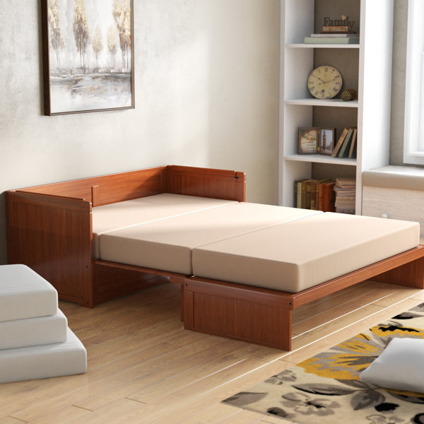 Best Design Barham Cube Queen Murphy Bed With Mattress By Canora Grey Read Reviews