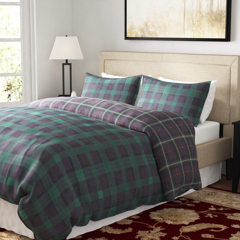 Eddie Bauer Woodland Tartan Reversible Comforter Set ...