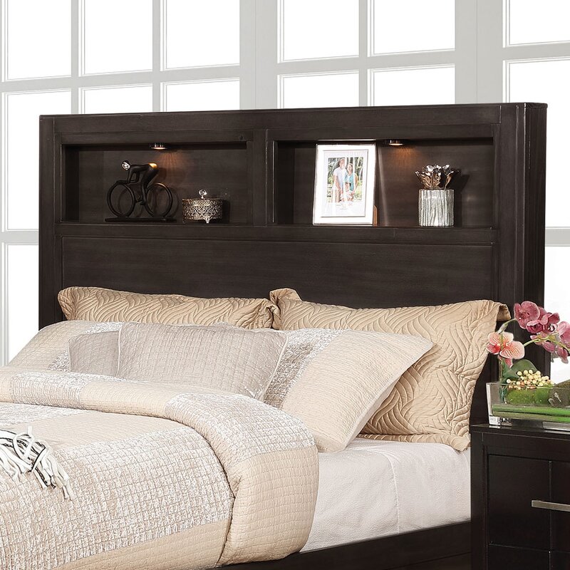 Gracie Oaks Pruitt Queen Bookcase Headboard Reviews Wayfair