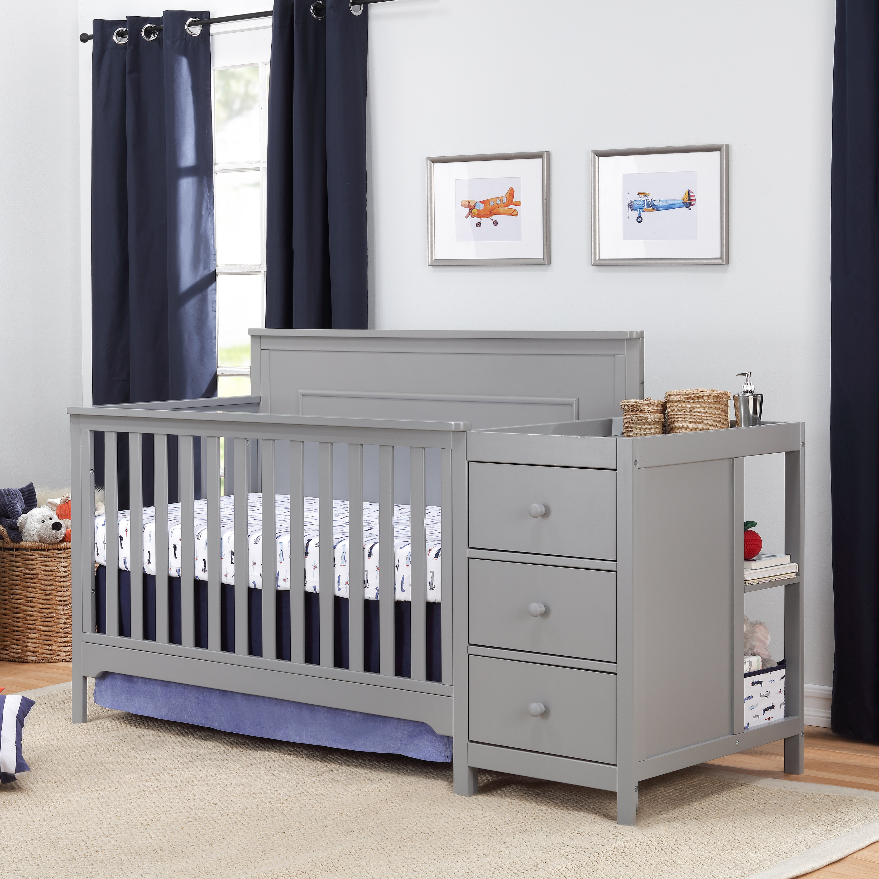 Carter S By Davinci Dakota 4 In 1 Convertible Crib And Changer