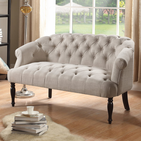 Garner Chesterfield Settee by Alcott Hill