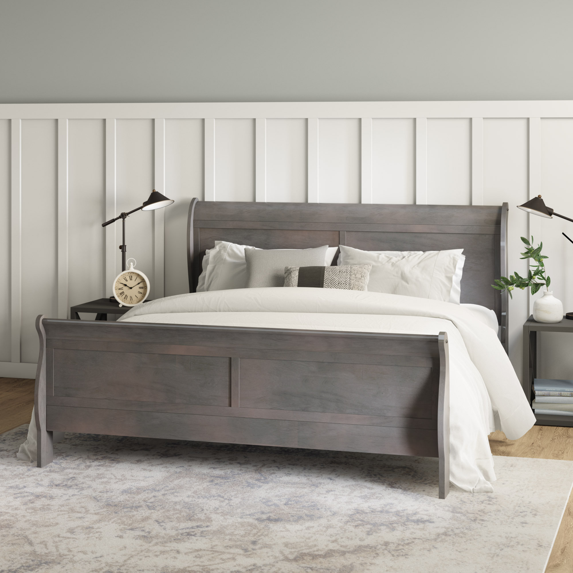 Laurel Foundry Modern Farmhouse Guffey King Sleigh Bed Wayfair - Laurel Foundry Modern Farmhouse Guffey King Sleigh Bed Wayfair