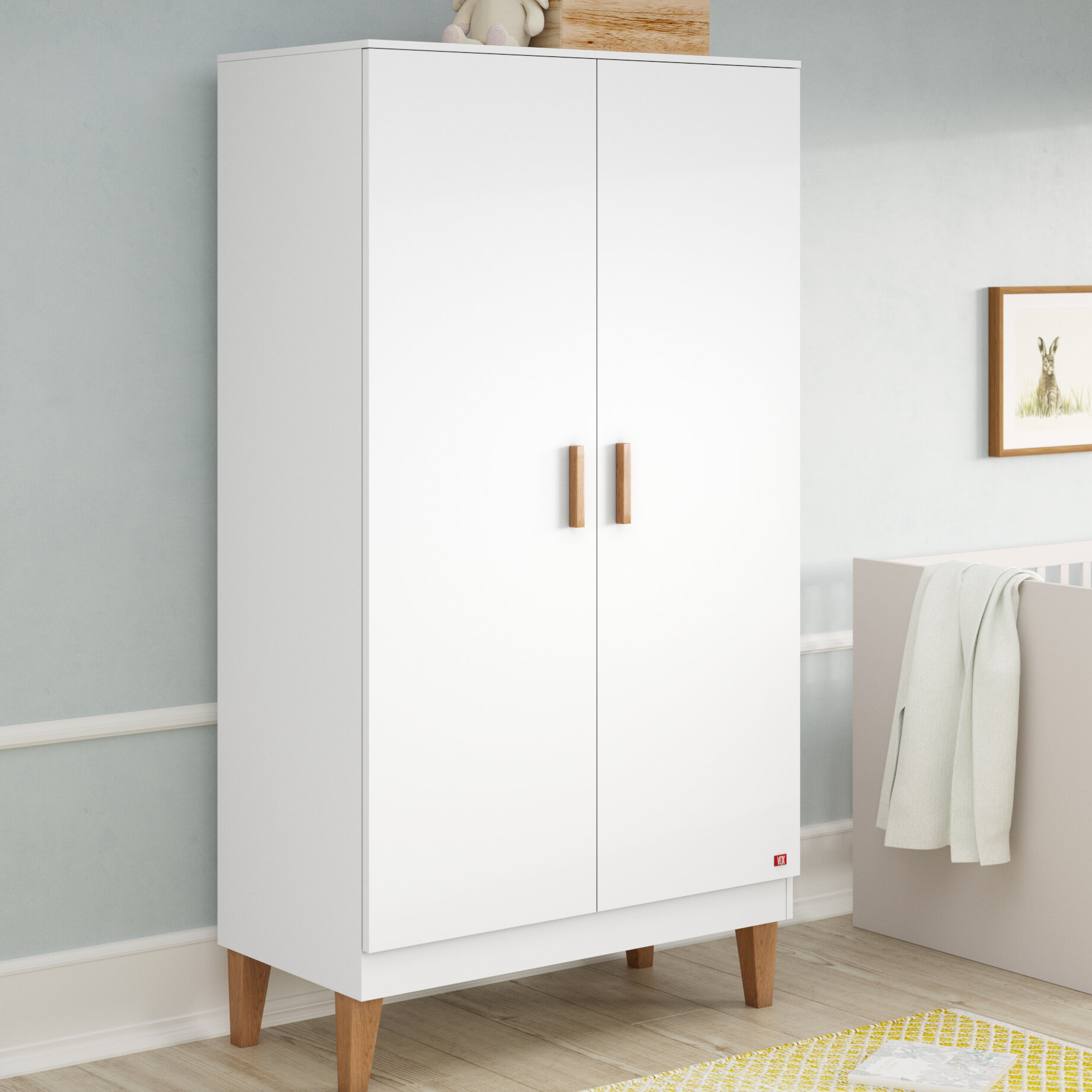 Zipcode Design Constance 2 Door Wardrobe Reviews Wayfair Co Uk