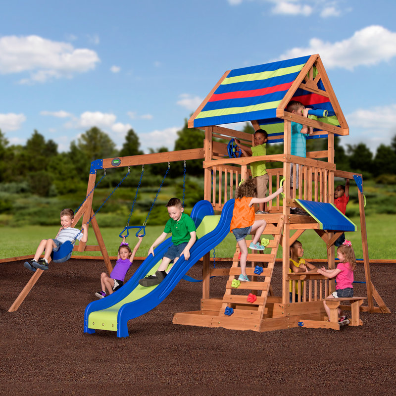 wayfair backyard playset