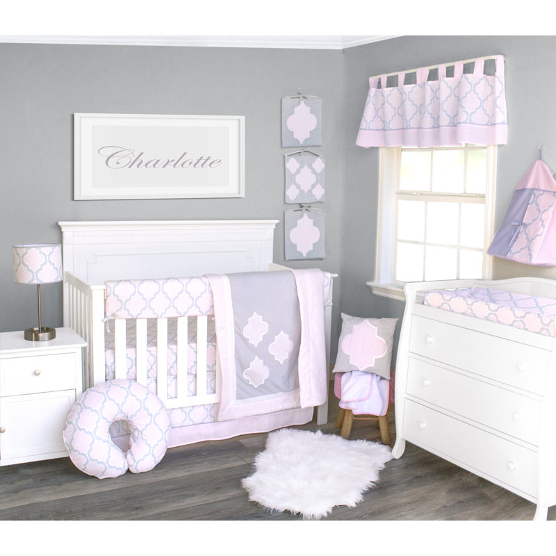 13 piece crib bedding set girl