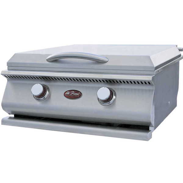2-Burner Built-In Propane Gas Grill by Cal Flame