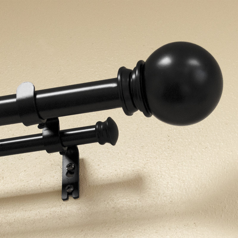 Havsa Drapery Double Curtain Rod And Hardware Set Reviews