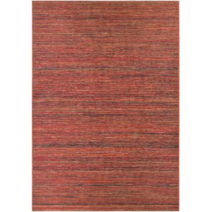 Amasa Crimson Indoor/Outdoor Area Rug