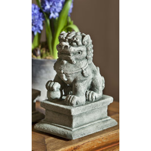Outdoor Foo Dog Statues Wayfair Temple Foo Dog Statue