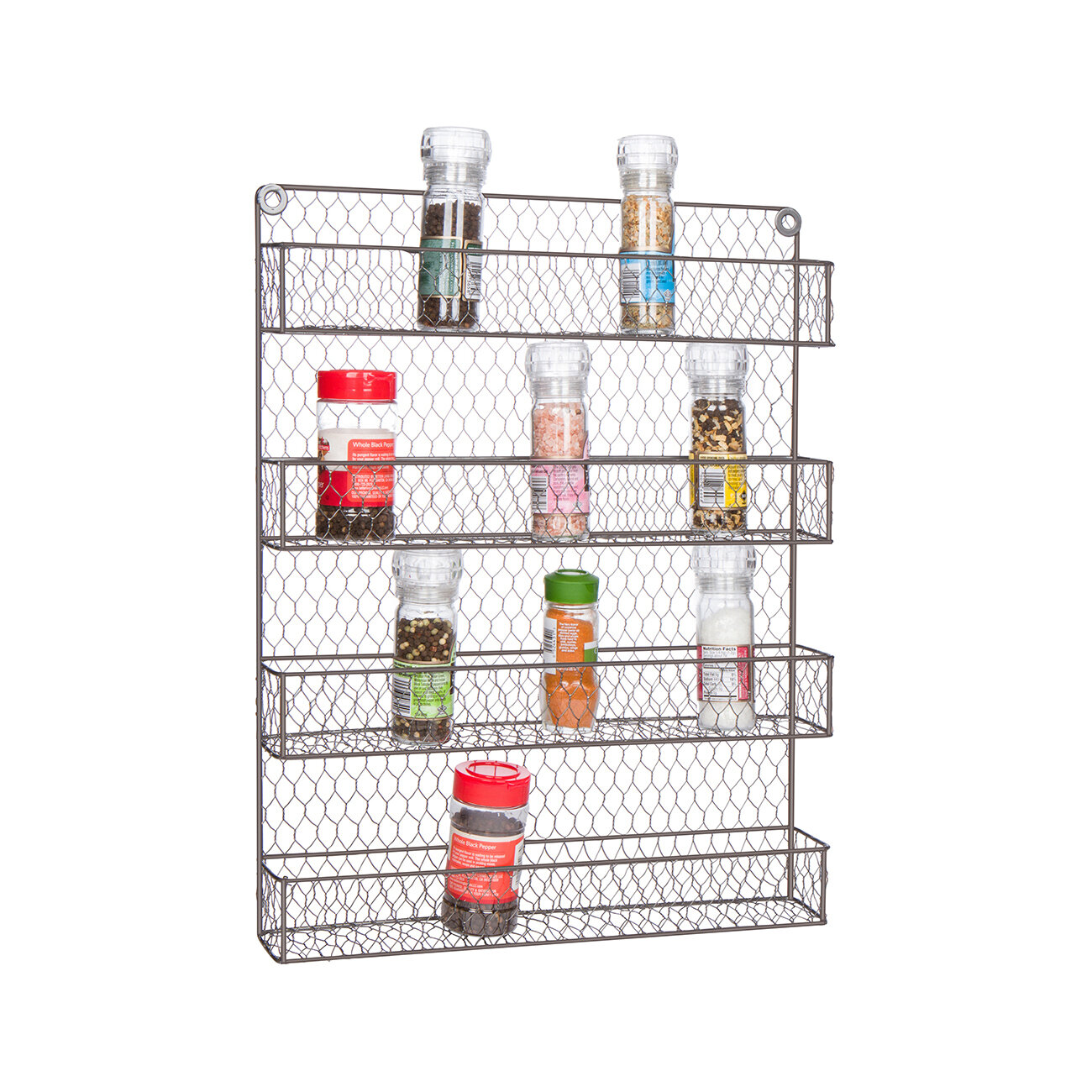 Gracie Oaks Wire Countertop Spice Rack Reviews Wayfair