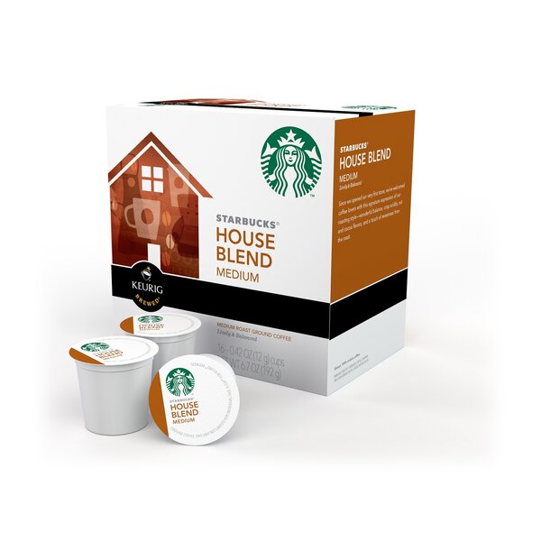 Starbucks House Blend K-Cup (Pack of 64) by Keurig