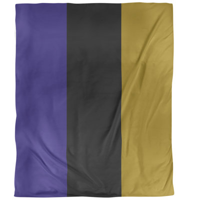 Baltimore Arizona Football Stripes Single Duvet Cover East Urban Home Size Queen Duvet Cover Color Indigo Black Shefinds