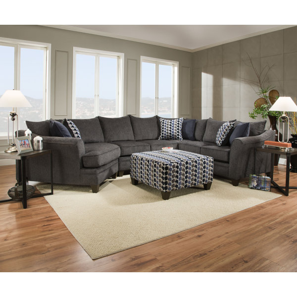 Latitude Run Teri Right Hand Facing U Shaped Sectional Reviews