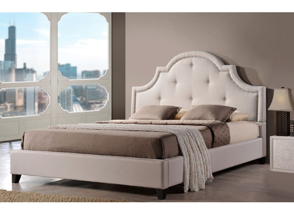 Teri Upholstered Platform Bed by Greyleigh