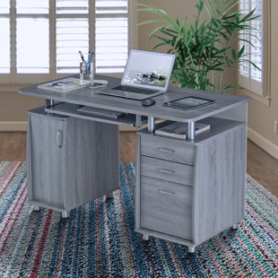 Desk With Printer Storage Wayfair Quickview