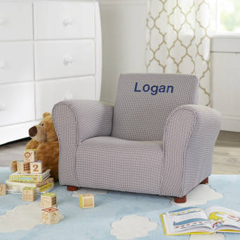 Children S Factory Cozy Kids Club Chair And Ottoman Reviews Cozy Kids Club Chair And Ottoman