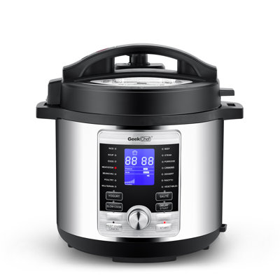 Lintoyo 6Qt Electric Pressure Cooker with LCD Display lintoyo