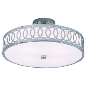 Goldy 4-Light Semi Flush Mount