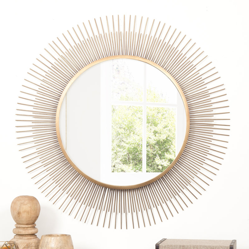 Mercer41 Pressler Sunburst Accent Mirror Reviews Wayfair