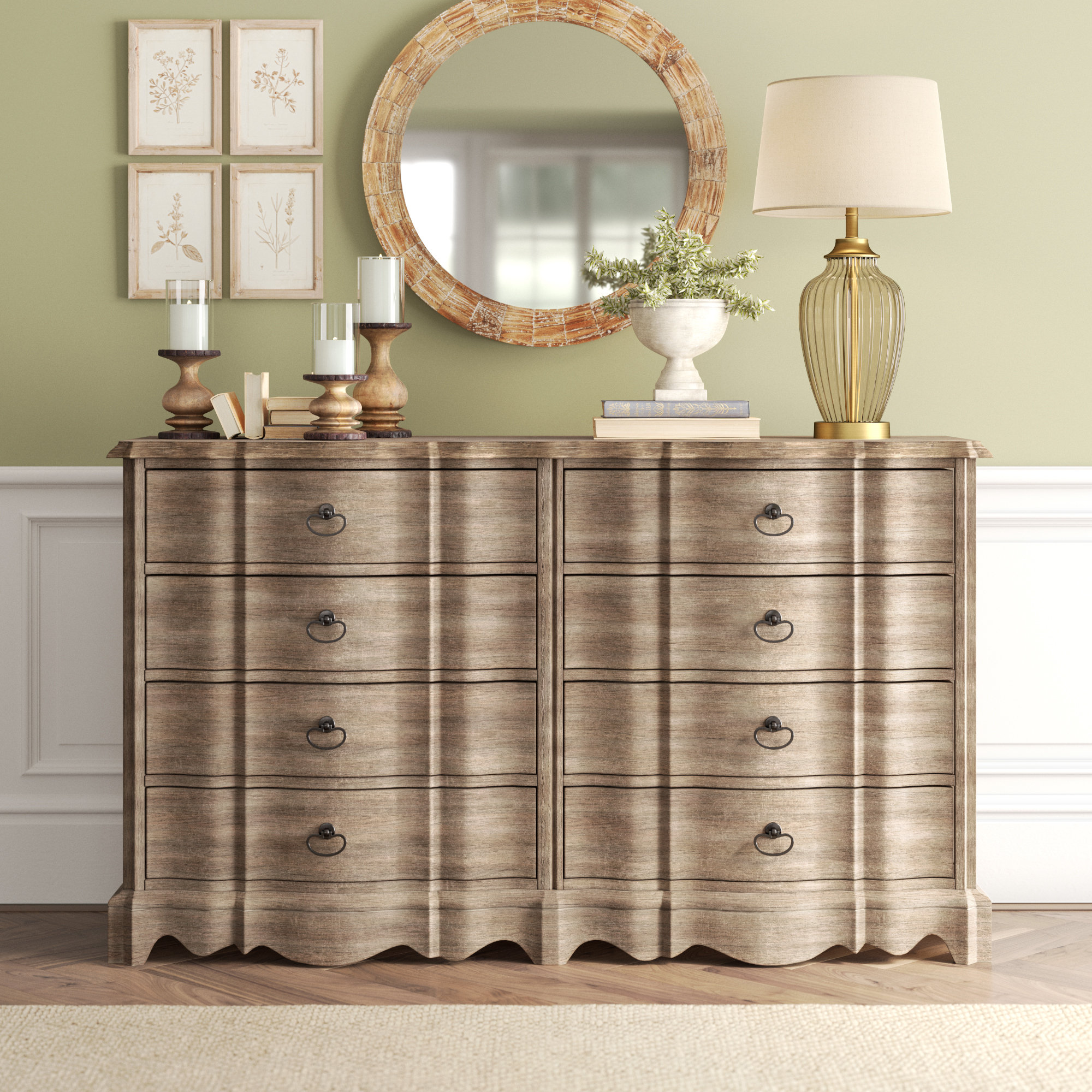 Furniture Corsica 8 Drawer Dresser Reviews Wayfair Furniture Corsica 8 Drawer