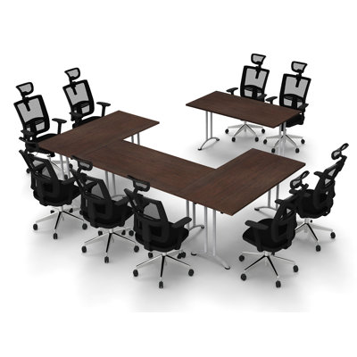 Calion Rectangular Conference Table Symple Stuff Finish: Java