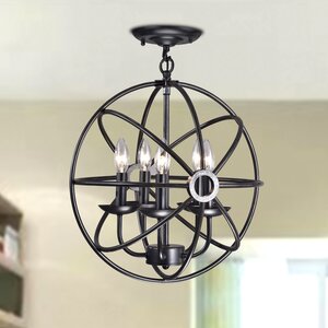 Corus 4-Light Globe Pendant