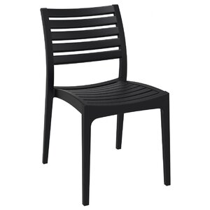 Melissus Stacking Patio Dining Chair (Set of 2)