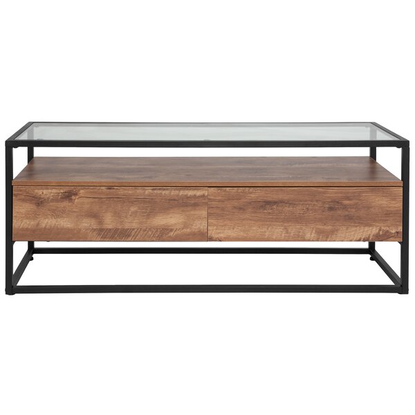 Riaan Coffee Table With Storage By Union Rustic