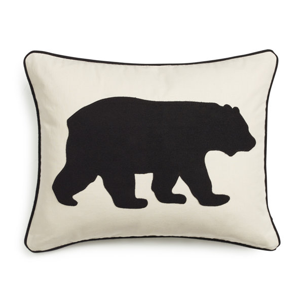 Bear Cotton Lumber Pillow by Eddie Bauer| @ $40.00