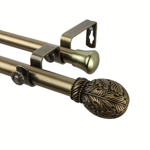 144 Inch Double Curtain Rods Wayfair Quickview
