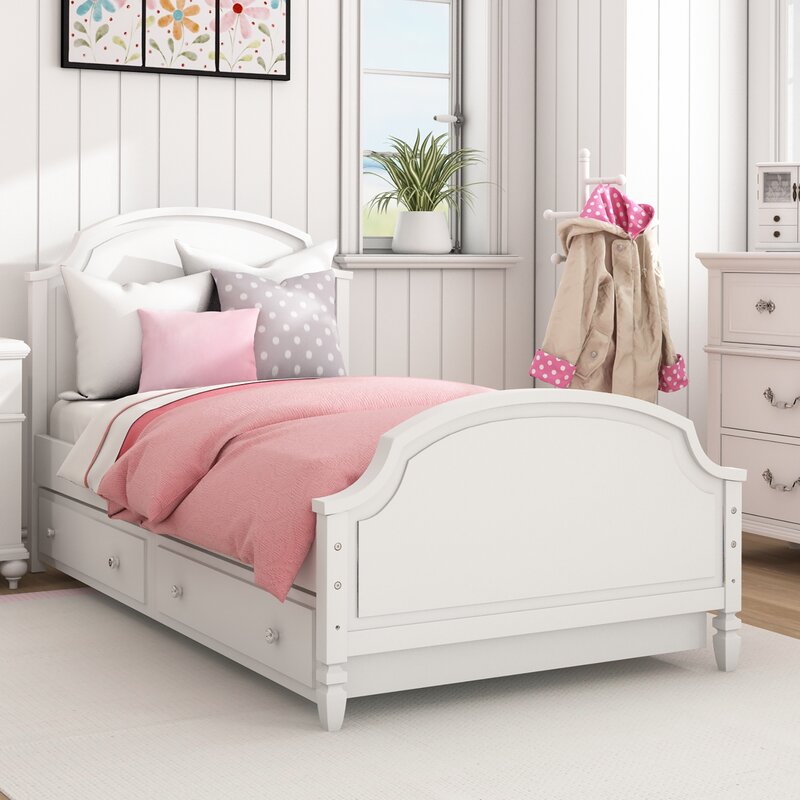 Mistana Ulus Twin Platform Bed With Trundle And Drawers Reviews