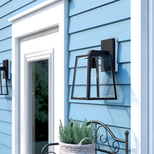 Best Wyndham 1-Light Outdoor Wall Lantern By Darby Home Co Outdoor Lighting Wyndham 1-Light Outdoor Wall Lantern By Darby Home Co Outdoor Lighting