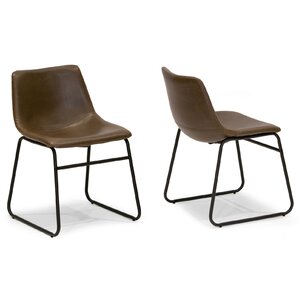 Modern Side Upholstered Dining Chairs | AllModern