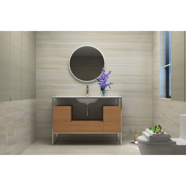 Wilford 48 Single Bathroom Vanity Set with Mirror by Brayden Studio