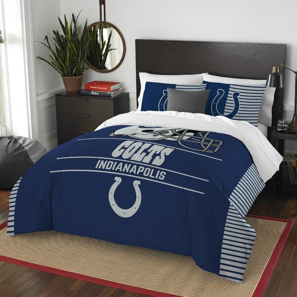 NFL Draft 3 Piece Full/Queen Comforter Set by Northwest Co.