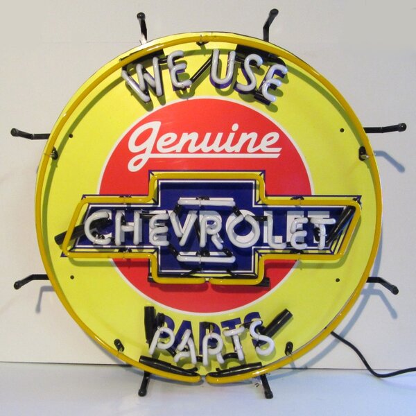 Chevrolet Neon Sign by Neonetics