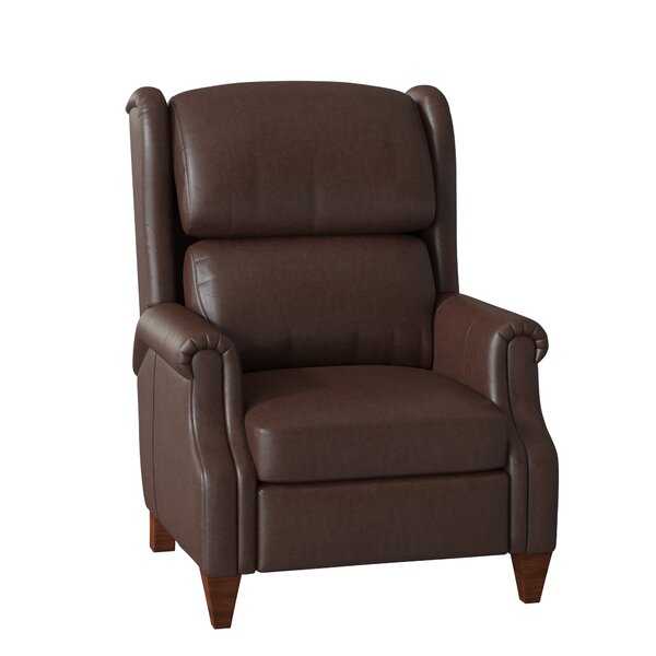 Walsh Leather Manual Recliner By Bradington-Young