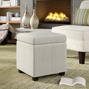 Zenobia Storage Cube Ottoman