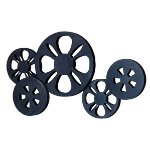 Movie Reel Wall Decor movie theater wall decor | wayfair Movie Reel Wall Decor movie theater wall decor | wayfair