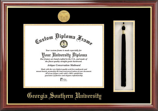 Georgia Southern University-Velour Picture Frame 4x6-Blue