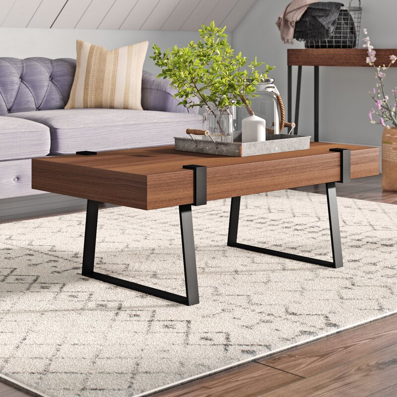 Laurel Foundry Modern Farmhouse Randi Sled Coffee Table Reviews Wayfair