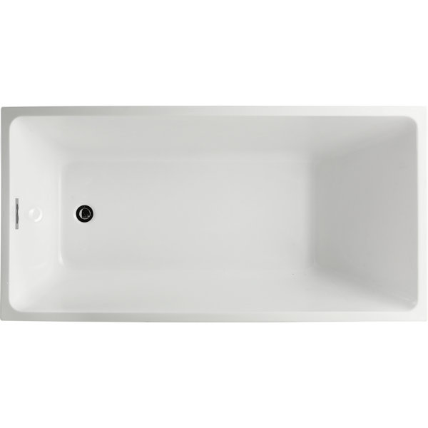 Catania 67 x 32 Freestanding Soaking Bathtub by Bellaterra Home