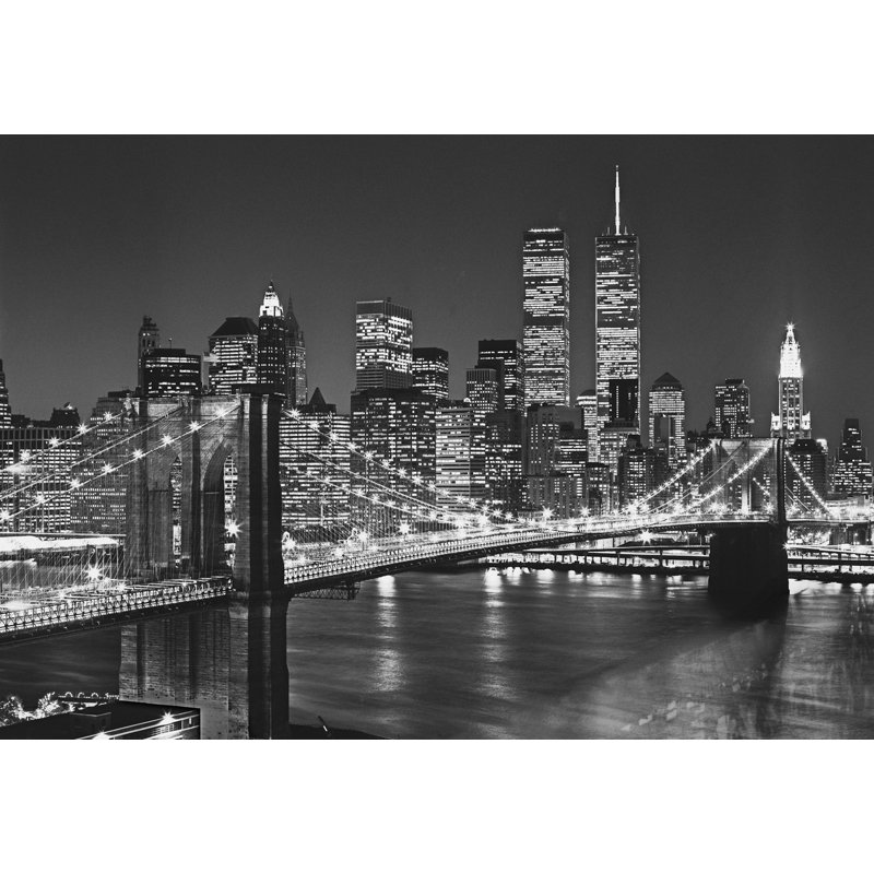 Ebern Designs Clarkrange Brooklyn Bridge 12 X 100 Wall Mural Reviews Wayfair