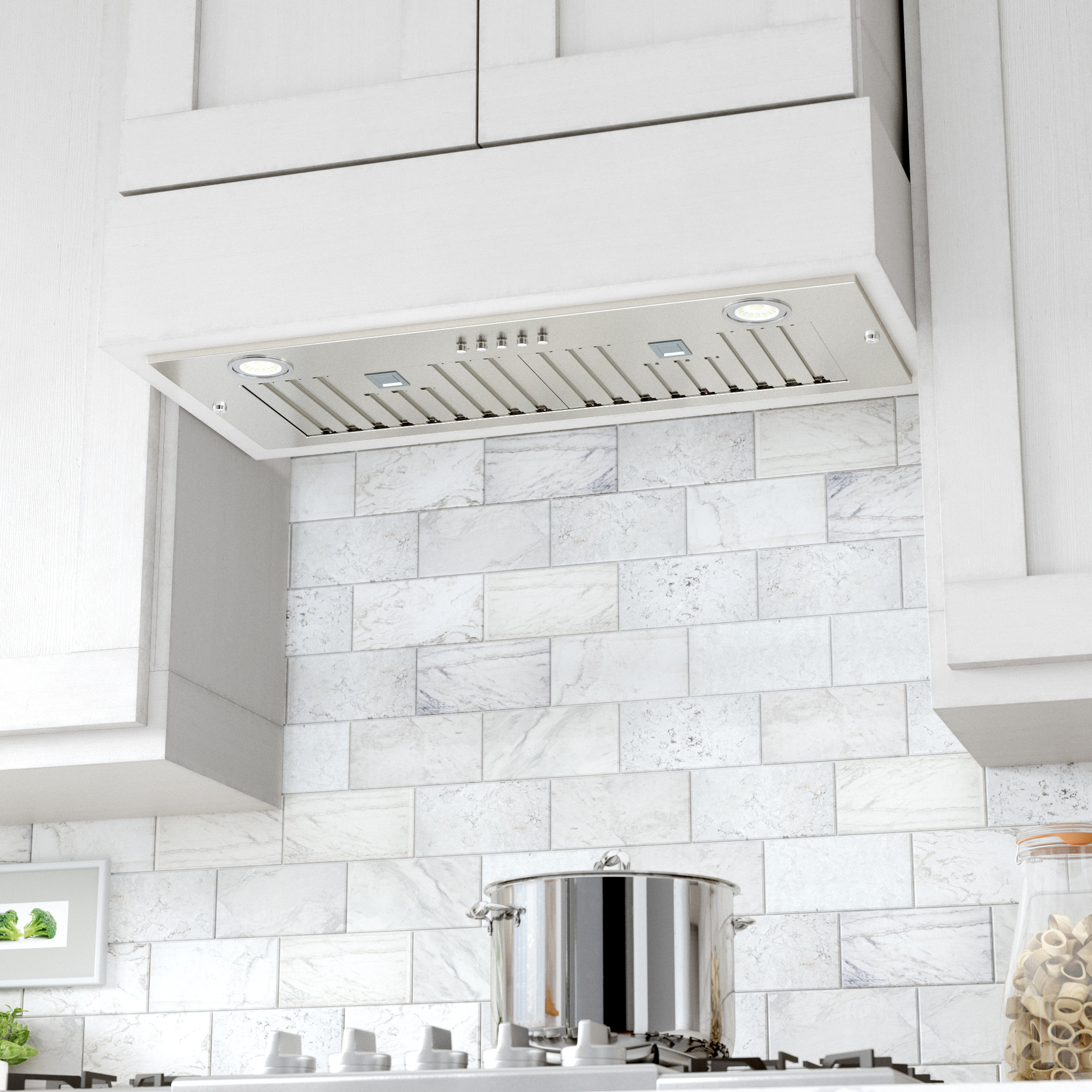 Kobe Range Hoods 30 Brillia 550 Cfm Ducted Insert Hood Kobe Range Hoods 30 Brillia 550 Cfm