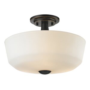 Seeber 3-Light Semi Flush Mount