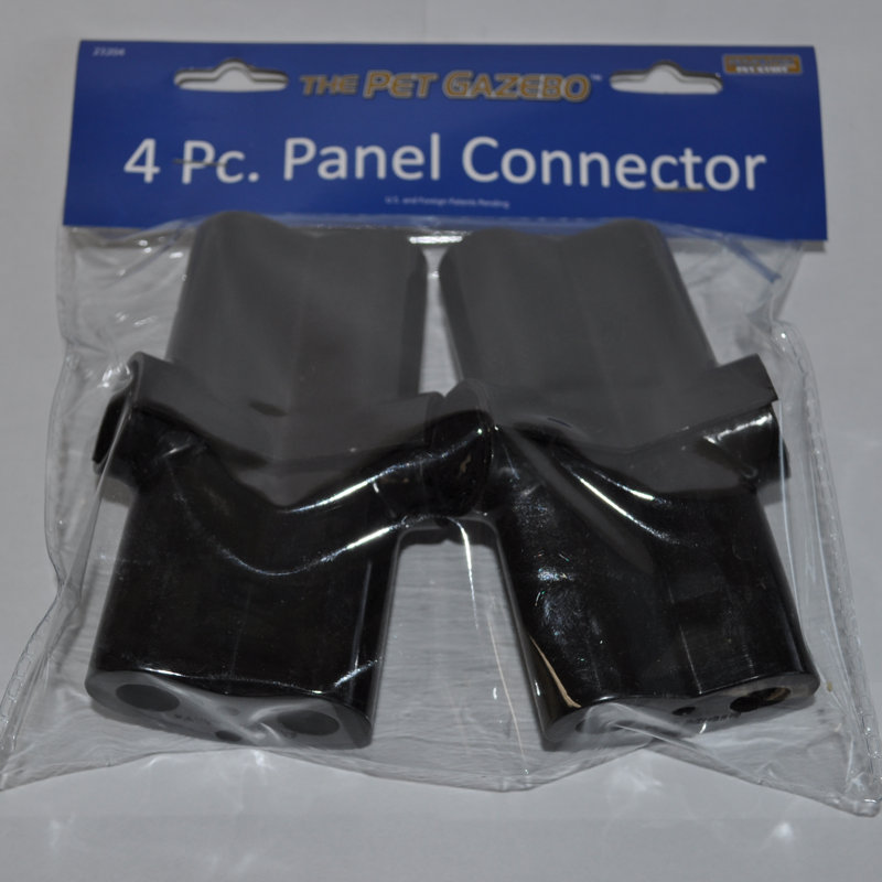 3" H x 2" W x 1" D Pet Gazebo 4 Piece Connector