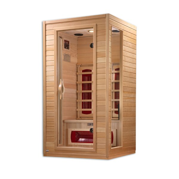 Cindy 2 Person FAR Infrared Sauna by Dynamic Infrared