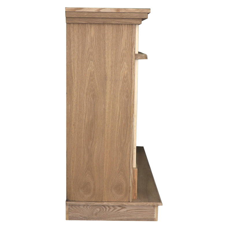 Ashley Hearth Unfinished Wood Fireplace Mantel Surround Wayfair