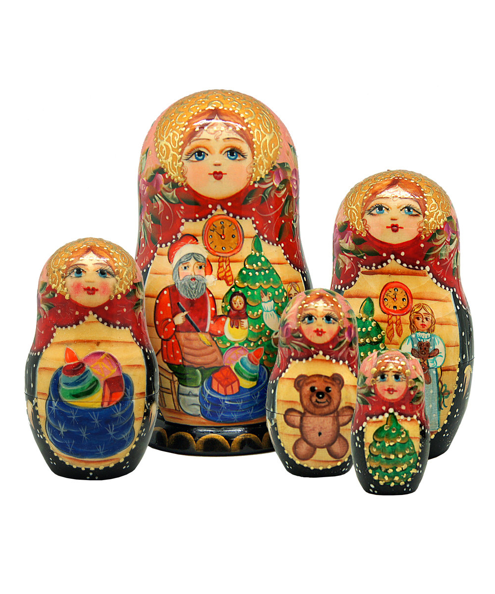 christmas nesting dolls