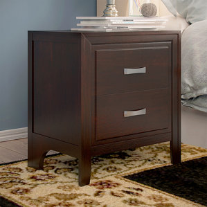 Barwood 2 Drawer Nightstand by Simmons Casegoods by Alcott Hill